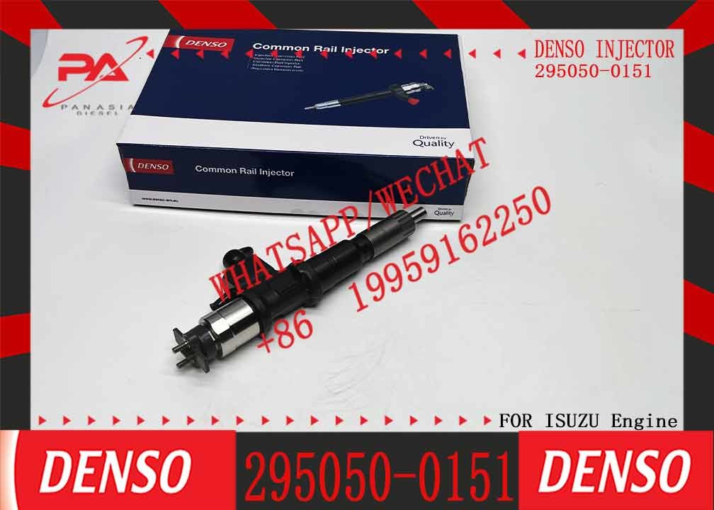 common rail Injector 295050-0151 8-97622719-2 295050-0450 8-97622035-1 295050-2510 for ISUZU 6WG1 6WF1 6UZ1