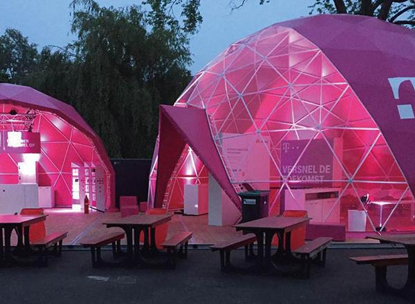 New Design 4 to 10 people 850g PVC Fabric Glamping Dome Room Luxury Tents