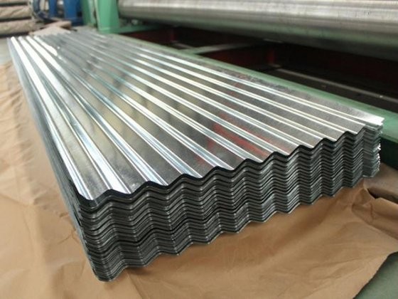 AZ100 Aluzinc IBR Trapezoidal Steel Tiles Galvalume Corrugated Metal Sheets