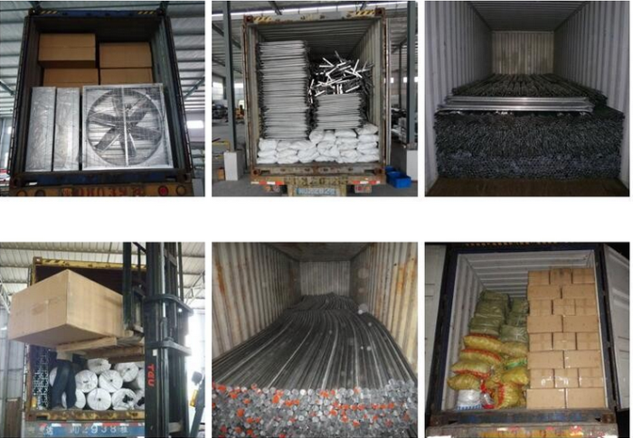 Multi-Span Film Greenhouse Roll Up Motor with 60N/M Torque in Red Blue and Yellow