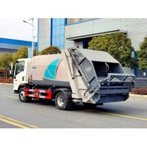 Diesel Fuel Type 8cbm Garbage Compression Truck for Sanitation and Compacted