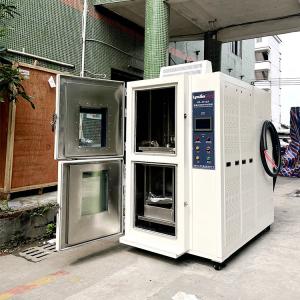 China Customized Temperature Thermal Shock Chamber IEC 60068-2-14  -77 Degree ~+205 Degree on sale