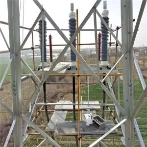 Self Standing Lattice Steel Microwave Radio Wifi Telecommunication 4 Leg Angle