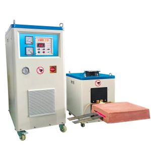 80kHz-150kHz Frequency Vertical Type Induction Heating Machine with 6000/Month