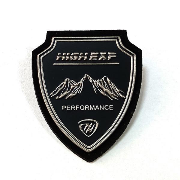 Clothing Logo Patches High Frequency Soft Embossed Badge 3D Tpu Patch For Clothes