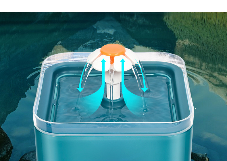 Pet Bowls Feeders Drinker Automatic Cat Water Dispenser Drinking Fountain Length cable
