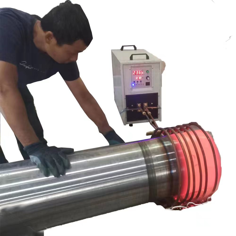 Shaft Rolls Assembly Disassembly 90A Induction Heating Machine For Forging