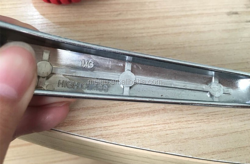 Silver Garage Door Handle Lock Chrome Plated Keyless Cabinet Lock
