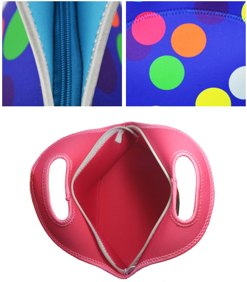 Shopping Outdoor Printing Cooler Neoprene Lunch Bag