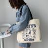 Buy cheap 30x25x10cm Cotton Shopping Totes 360gsm 12OZ Silkscreen Tote Bags from wholesalers