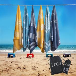 Microfibre Printed Quick Dry Beach Travel Towel Custom Sublimation Print