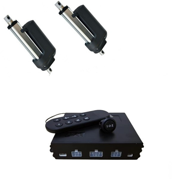 Heavy Duty Linear Actuator 12V/24V DC Remote Control Kit For Motorized Tv Lift Cabinet