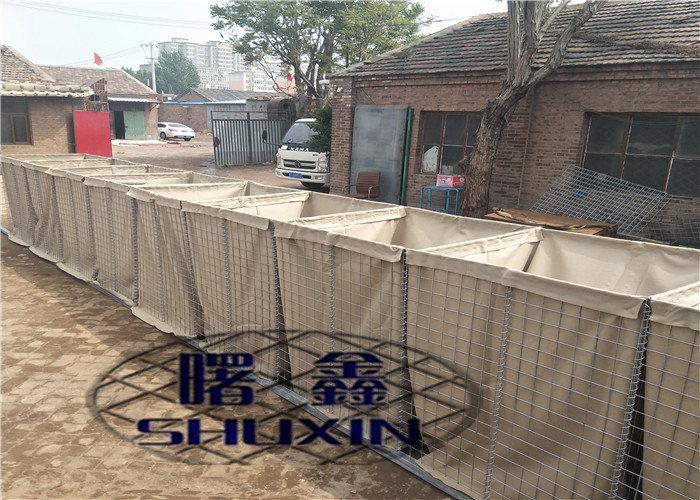 5mm Hesco 2m Height Galvanized Military Barrier