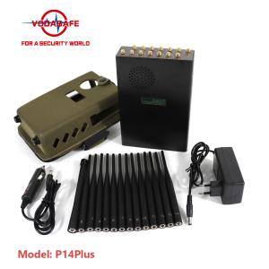 Handheld High Power Signal Jammer Rechargeable Battery GPS Signal Jammer