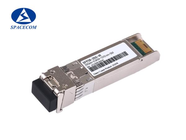25Gb/S SFP28 Transceiver Module 1310nm 0.5km 2 Wire Serial Communication