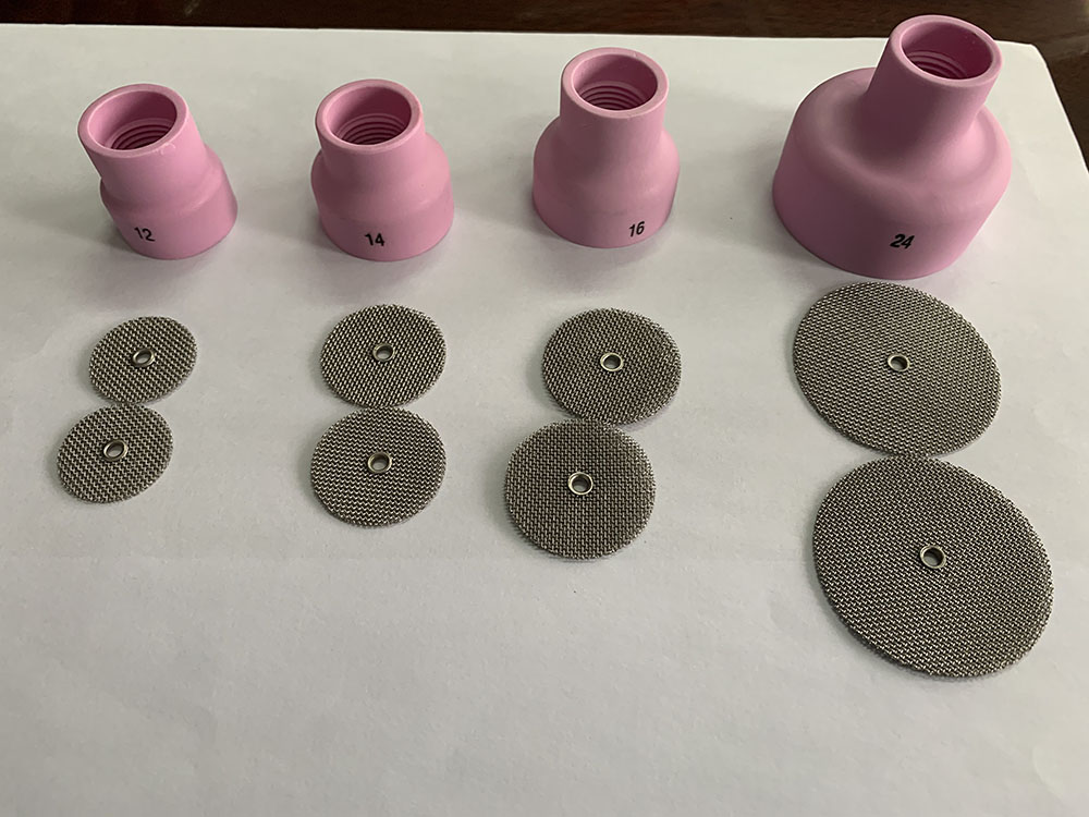Technique Welded Mesh TIG Ceramic Cups Multilayer SS Wire Mesh Filter Disc Screen Pack