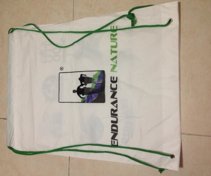 Biodegradable Environment friendly LDPE Plastic bags with DRAWSTRING closure bags, backpack, drawtape bag, essentials