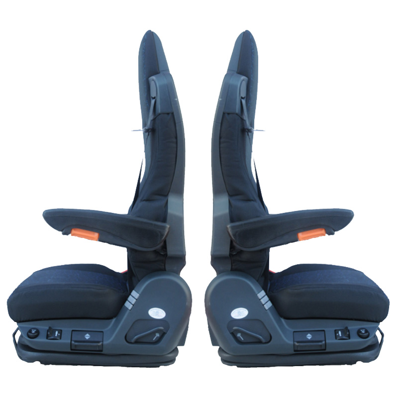 Shaanxi Howo Car Fitment Seats with Height Adjustable Driver Seats and Air Suspension
