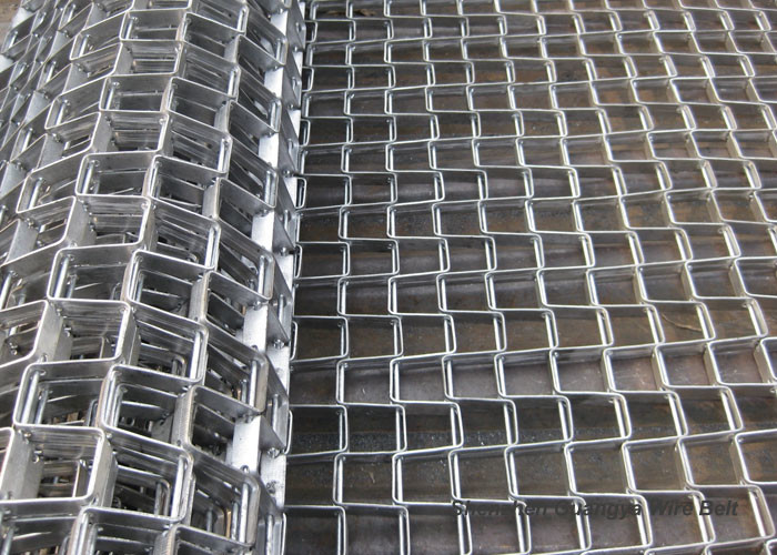ISO9001 SS304L Wire Mesh Conveyor Belt For Drying Line Tranmission