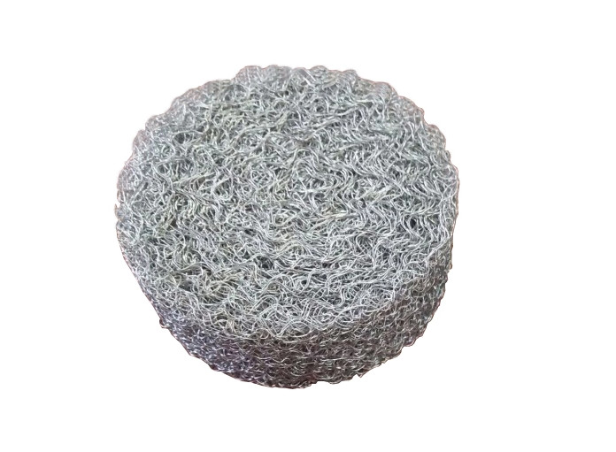 Truck Filtering Knitted Mesh Filter SS304 1L 40mm 50mm 60mm 80mm Muffler Damping Washer