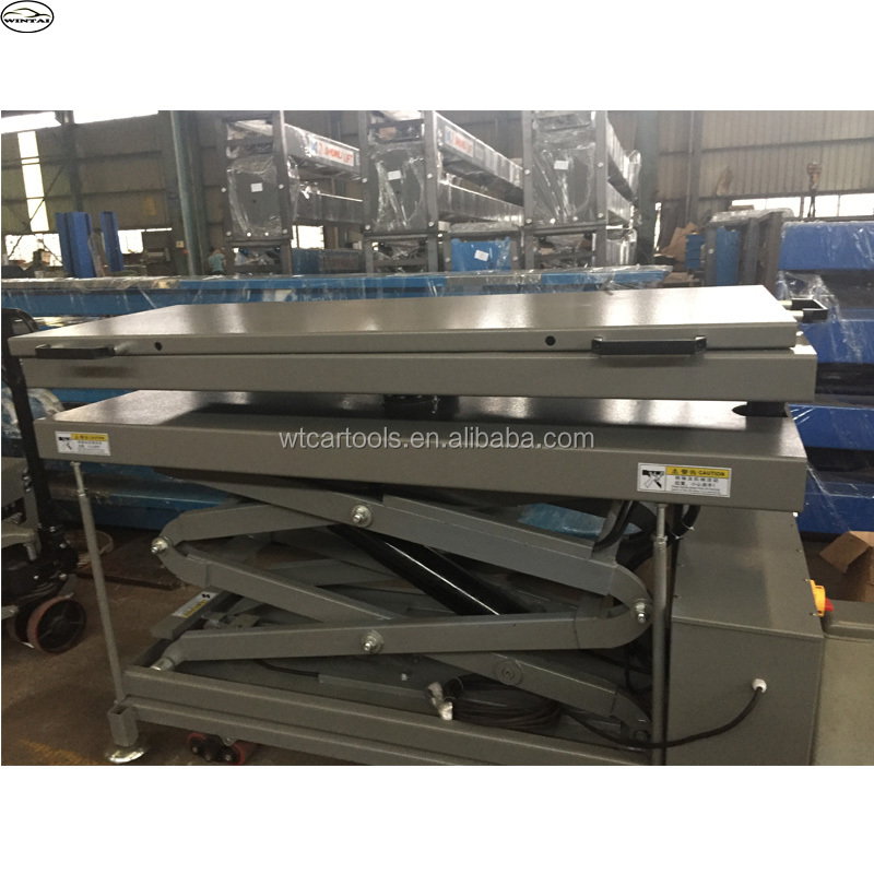 Hydraulic Car Ramp with 2.2KW Motor Power and 480mm Secondary Jack Lifting Height