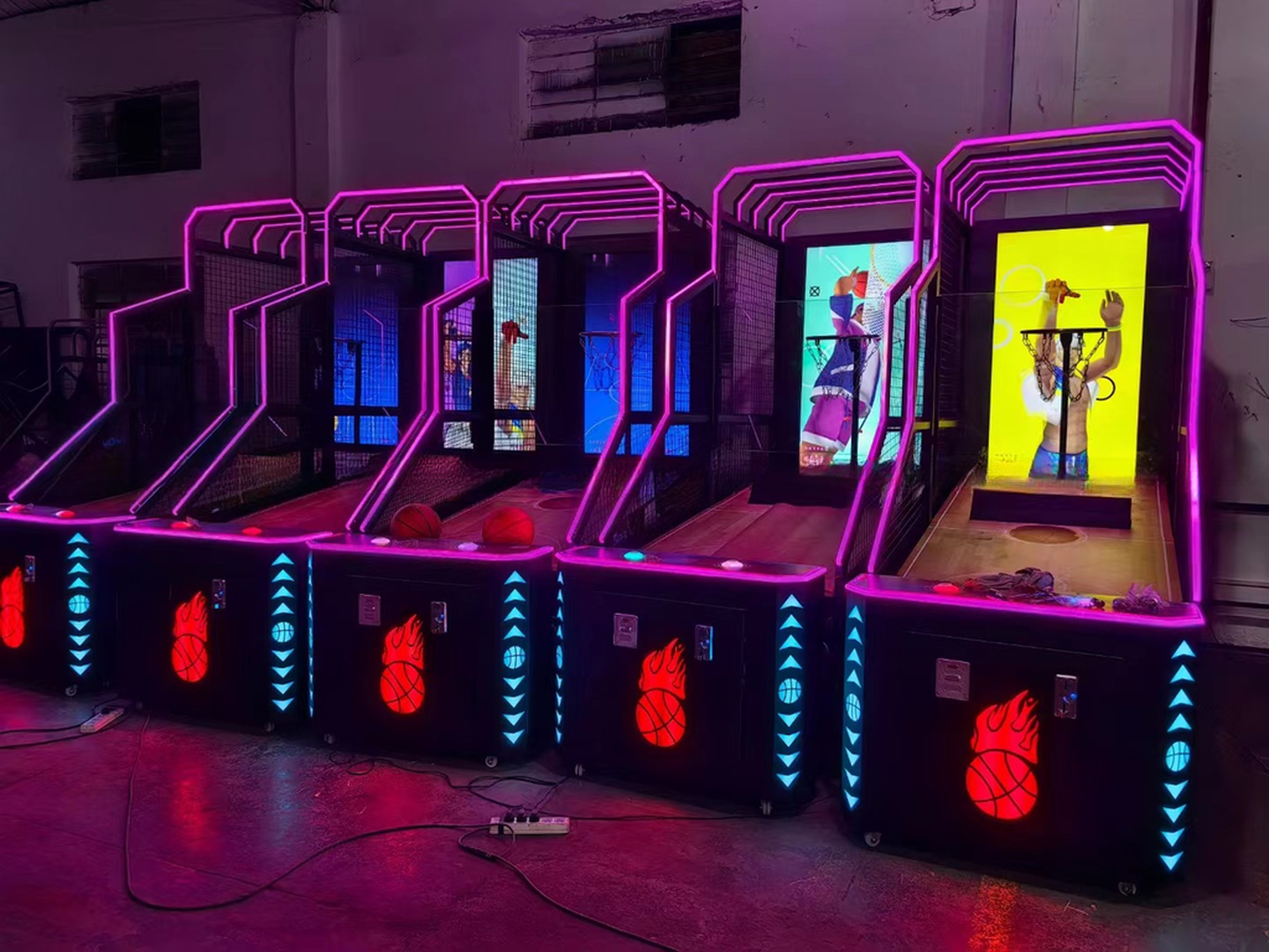 Dreamland Coin Operation Basketball Gaming Machine For Fun Center
