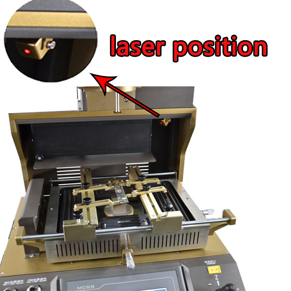 IC ECU Infrared BGA Rework Station HD Microscopes Camera