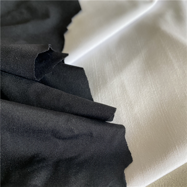 Knitted Stretch Tricot Fabric For Sport Wear Leggings Yoga Medium Weight 200GSM