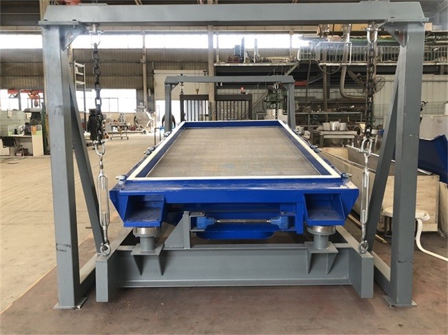 1 Layer Big Output Gyratory Vibrating Screen For Chemical