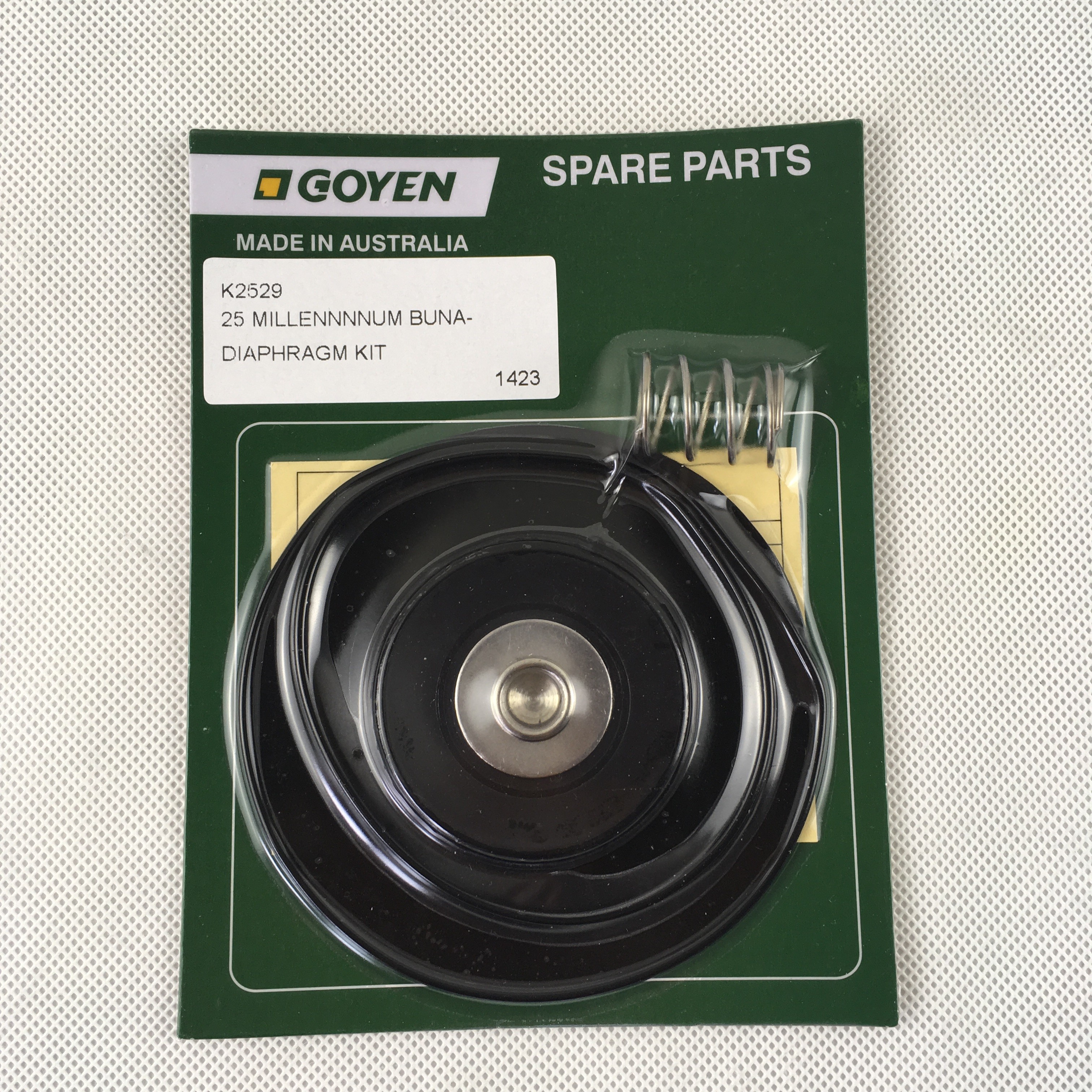 Goyen K2529 Shockwave Diaphragm Kit RCAC25 Valve Model T3, DD3, FS3 Series