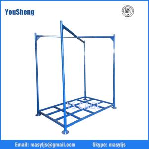Foldable Warehouse Storage Stacking Rack for fabrics, tires, cartons