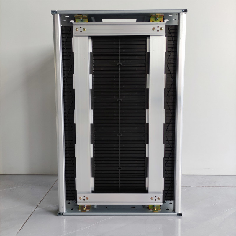 Metal Plastic SMT PCB Rack For PCB Loader Machine / PCB Unloader Machine