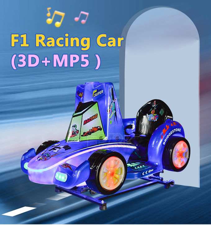 F1 Kiddy Ride Machine With Outrun Video Intereactive Game
