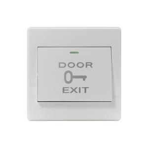 86*86mm Door Exit Push Button with Fireproof PVC Backbox 100 thousand tested