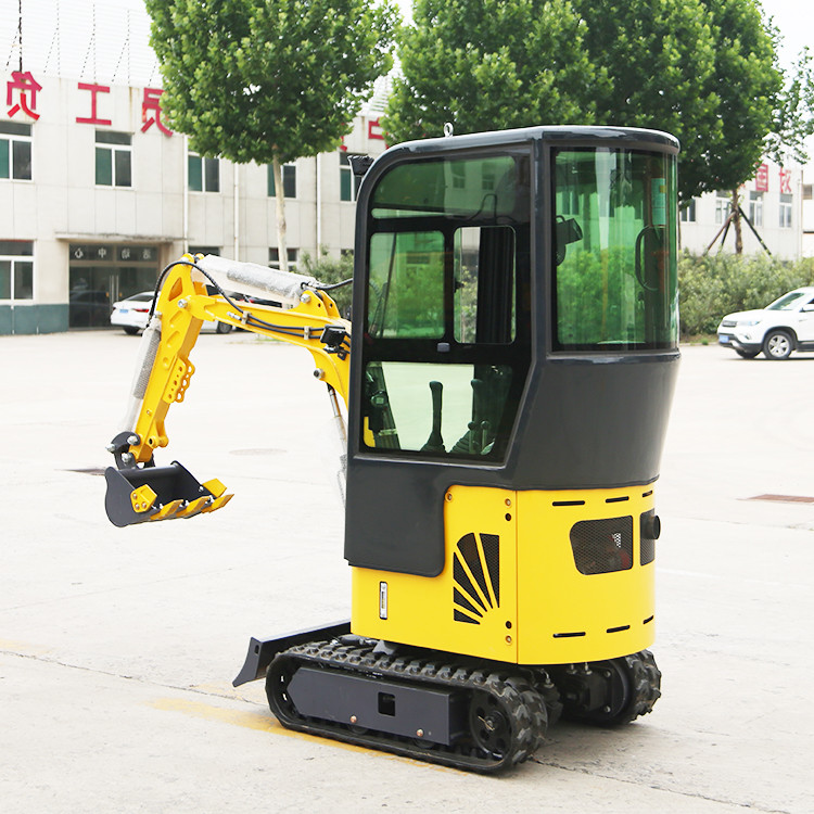 Farmland 1.5t Mini Digger Digging Equipment Garden Crawler Mounted Hydraulic Small Excavator