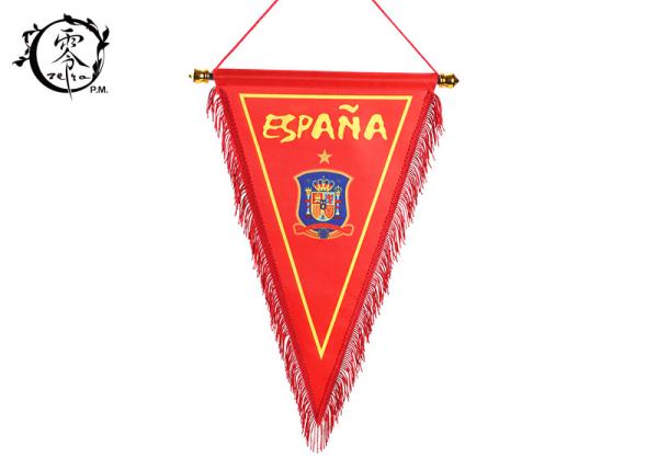 Spain Espana Pennant Digitally Printed Flags World Cup Team National Country