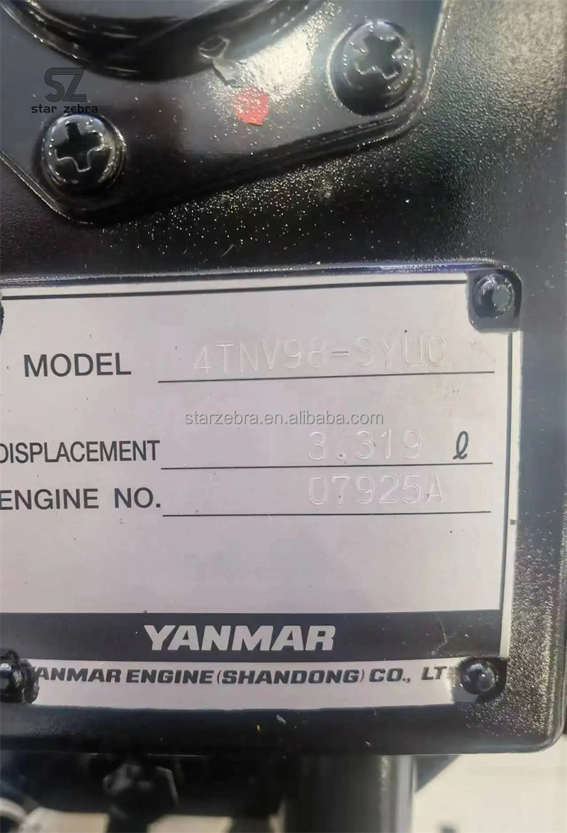 CODA 22000 Yanmar 4TNV98-SYUC TADA Complete Engine Assy without EFI with Excellent Performance