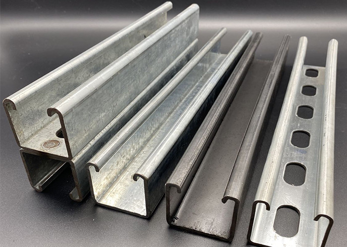 41x21 Unistrut C Channel 2.5mm HDG Pre Galvanized Strut Powder Coated Slotted