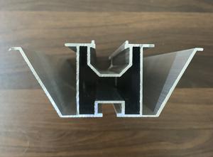  Aluminum 6063 T5 Special Section CNC Machining Components Sandblasting Manufactures