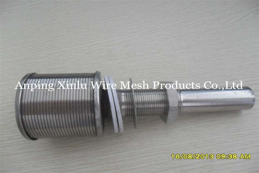 Standard Long Neck Stainless steel Wedge Wire Johnson Screen Nozzle for water ion exchange system