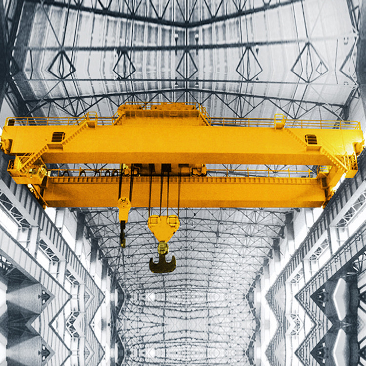 QD Type 32 Tons Hook Bridge Crane Widely Used In Workshop And Warehouse