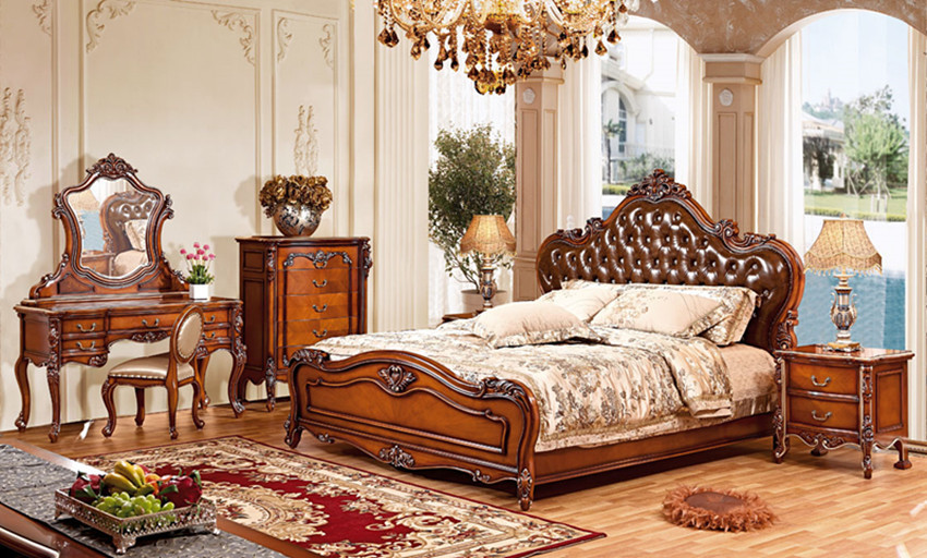 Newclassic European King Size Beds 6pcs