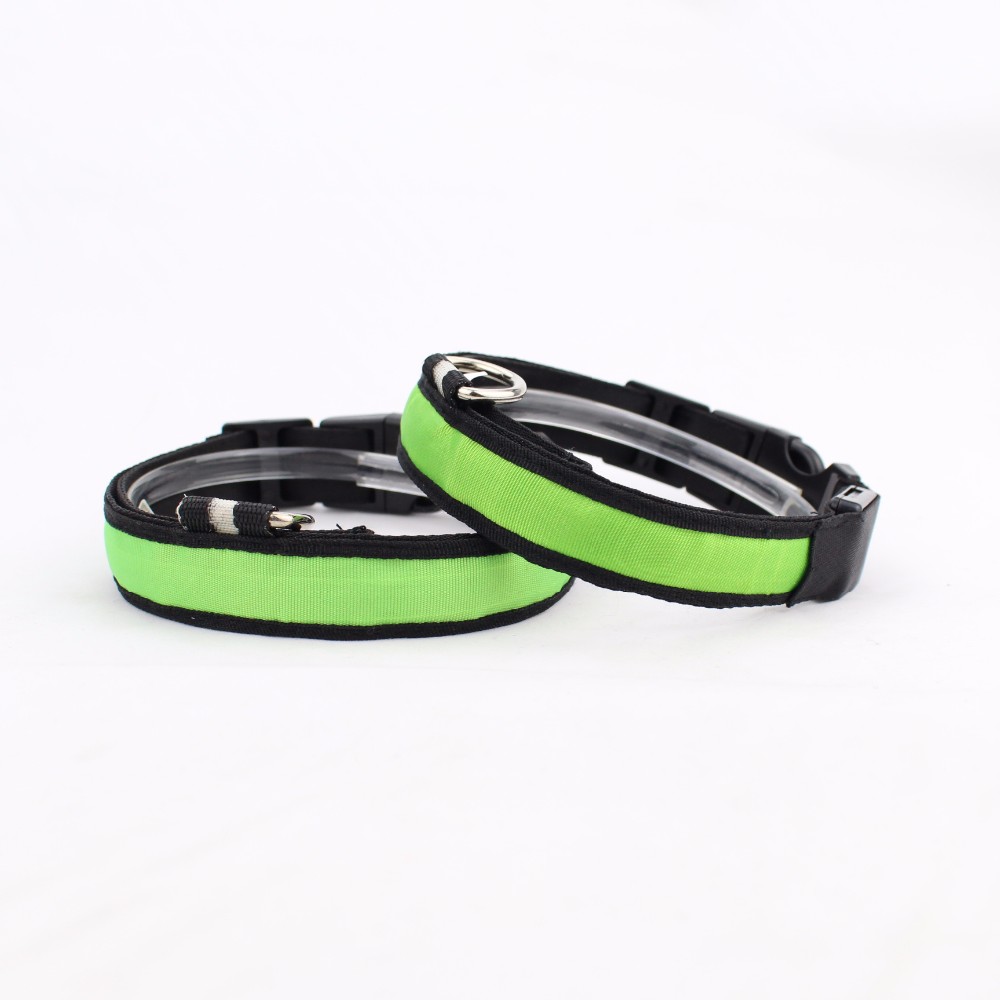 Polyser Dog Flasher Pet LED Dog Collar For Dogs And Cats Quick Release