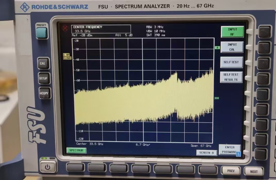 Tested and calibrated Rohde and Schwarz FSU67 20Hz to 67GHz Spectrum Analyzer