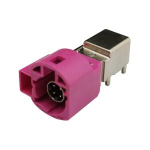 FAKRA HSD Connector PCB Mount H Code High-Speed Data Automotive Connector