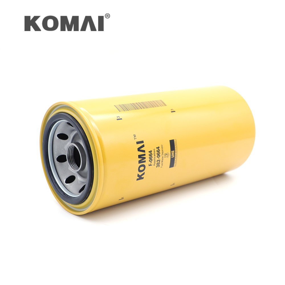 Fuel Water Separator , Diesel Fuel Filter Water Separator , For Excavator Fuel Filter 1R0781 382-0664 3820664
