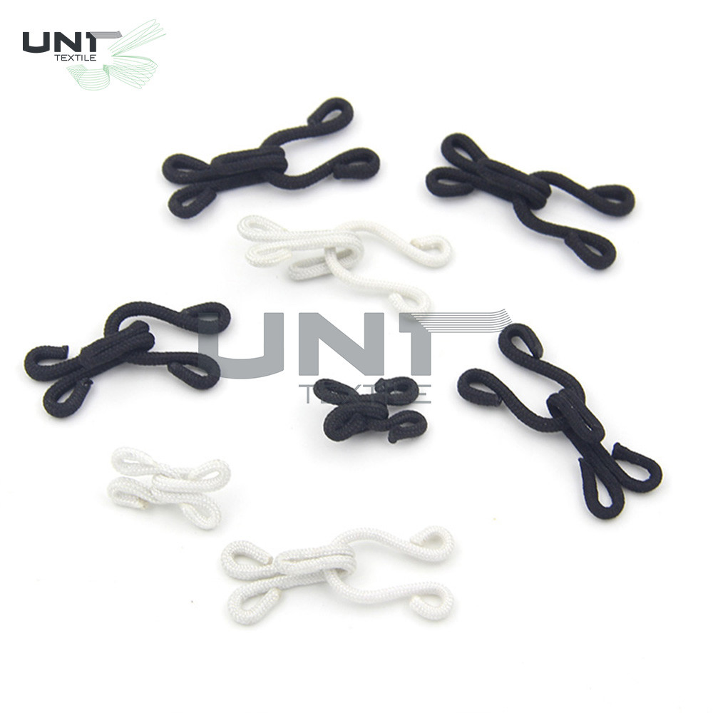 17mm X 9mm Size Women Bra Extension Hooks Black Color Eco - Friendly
