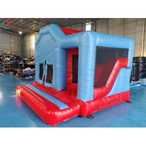 China Manufacturer Custom Color Splicing Inflatable Elastic House Trampoline on sale