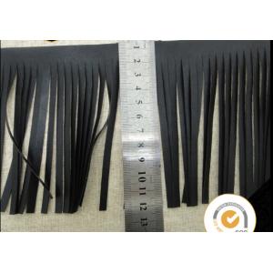  customized leather tassel fringe for bag decoration , elegant fashion handmade bullion fringe for decoration Manufactures