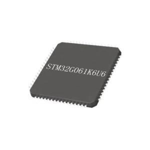 64MHz Microcontroller MCU STM32G061K6U6 32-UFQFN 32KB FLASH Microcontroller Chips